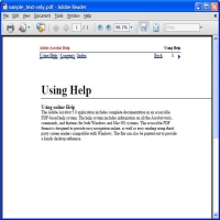 Sample Text-only PDF